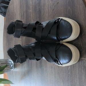 Frye Gia Moto high sneaker